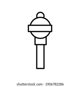Baby Rattler toy line icon
