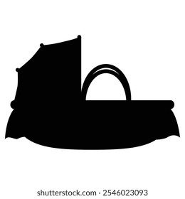 Baby Rocking Chair Icon for Nursery, Comfort, and Care