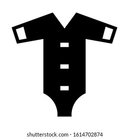 baby romper icon isolated sign symbol vector illustration - high quality black style vector icons
