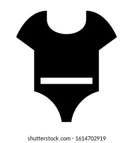 baby romper icon isolated sign symbol vector illustration - high quality black style vector icons
