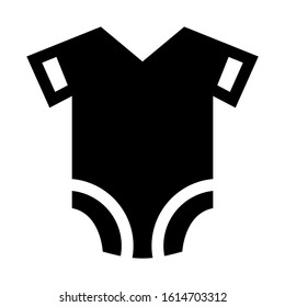 baby romper icon isolated sign symbol vector illustration - high quality black style vector icons
