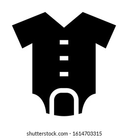 baby romper icon isolated sign symbol vector illustration - high quality black style vector icons
