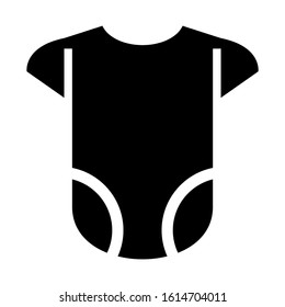 baby romper icon isolated sign symbol vector illustration - high quality black style vector icons
