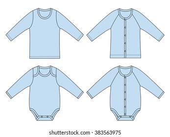 Baby rompers, design images/Template