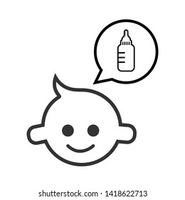 Baby Room Icon Vector - Flat and Trendy Sign / Symbol Illustration.