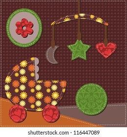 baby room scrapbook style