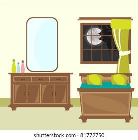 baby room vector