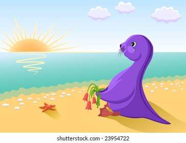 Baby Seal, vector