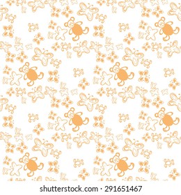 Baby seamless pattern.