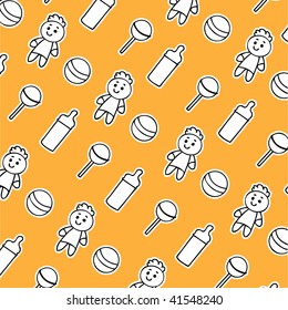 baby seamless pattern