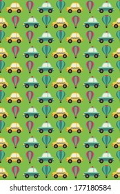 baby seamless pattern design with cute owl. vector illustration