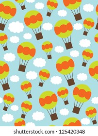 baby seamless pattern design. vector illustration