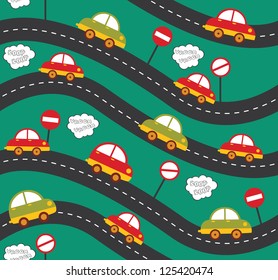 baby seamless pattern design. vector illustration
