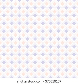 Baby seamless pattern, kids pastel geometric retro ornament textures, abstract vector background, geometry repeat wallpaper