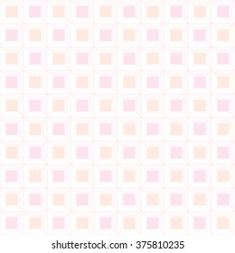 Baby seamless pattern, kids pastel geometric retro ornament textures, abstract vector background, geometry repeat wallpaper