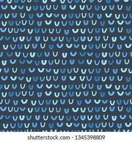 Patrón sin semilla de bebé con formas abstractas. Resumen de texturas infantiles para tejidos, textiles, prendas de vestir, guardería.