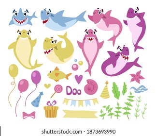 Baby Shark Birthday Images Stock Photos Vectors Shutterstock