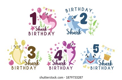 Happy Birthday Baby Shark Images Stock Photos Vectors Shutterstock