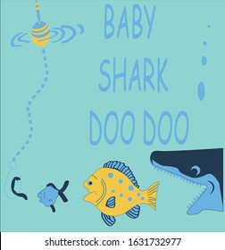 BABY SHARK DOOOO DOOOO VECTOR