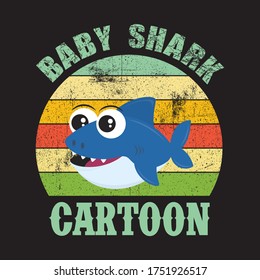 Baby Shark T shirt design for your business