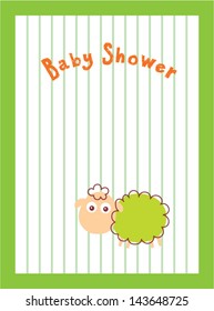 baby sheep shower