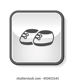 baby shoes icon