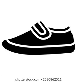 Baby Shoes Icon Element For Design