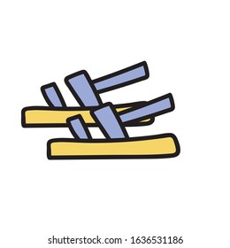 Baby shoes icons. Isolated vector illustration on white background. 
Summer shoes
