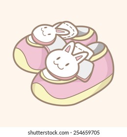 baby shoes style theme elements