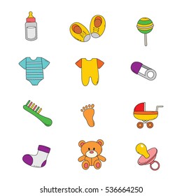 Baby Shop icon vector illustration