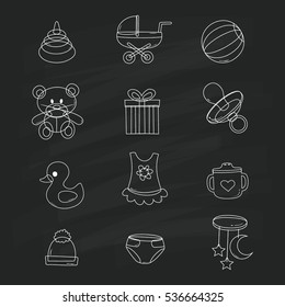 Baby Shop icon vector illustration