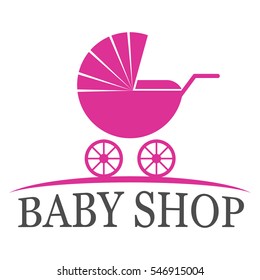 Baby shop logo design