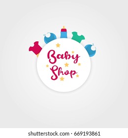 Baby Clothes Logo Images Stock Photos Vectors Shutterstock