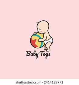 baby shop logo, baby store logo template