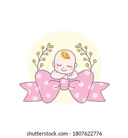 Baby Shop and Store Vector Logo Template Design.