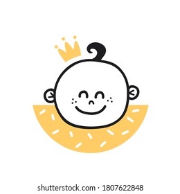 Design der Vectorlogo-Vorlage für Baby Shop und Store