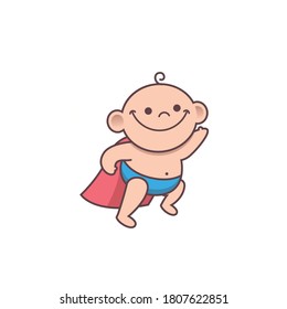 Baby Shop and Store Vector Logo Template Design.