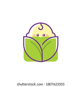 Baby Shop and Store Vector Logo Template Design.
