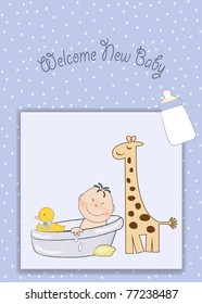 baby shower announcement