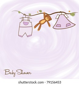 baby shower announcement