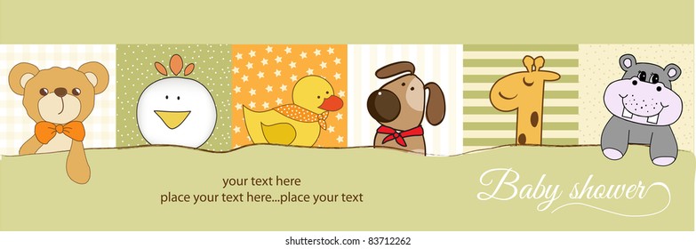 baby shower announcement