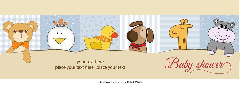 baby shower announcement