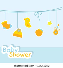 baby shower background for baby stuff, greeting cards and others