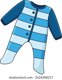 Baby Shower Baby Boy Onesie Cartoon Clipart 