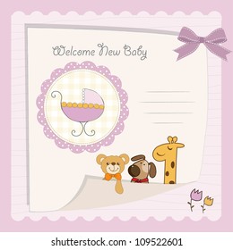 baby shower card