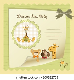 baby shower card