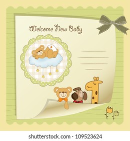 baby shower card