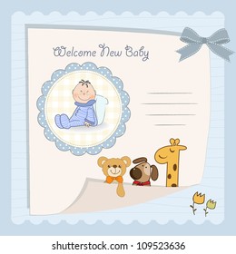 baby shower card