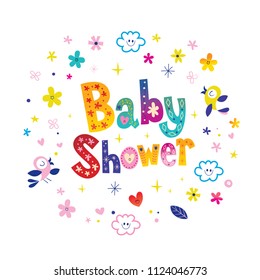 Baby Shower Card Stock Vector (Royalty Free) 1124046773 | Shutterstock