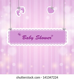 Baby shower card